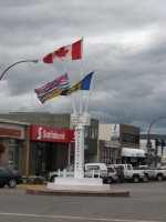 Mile Zero on the Alaska Highway